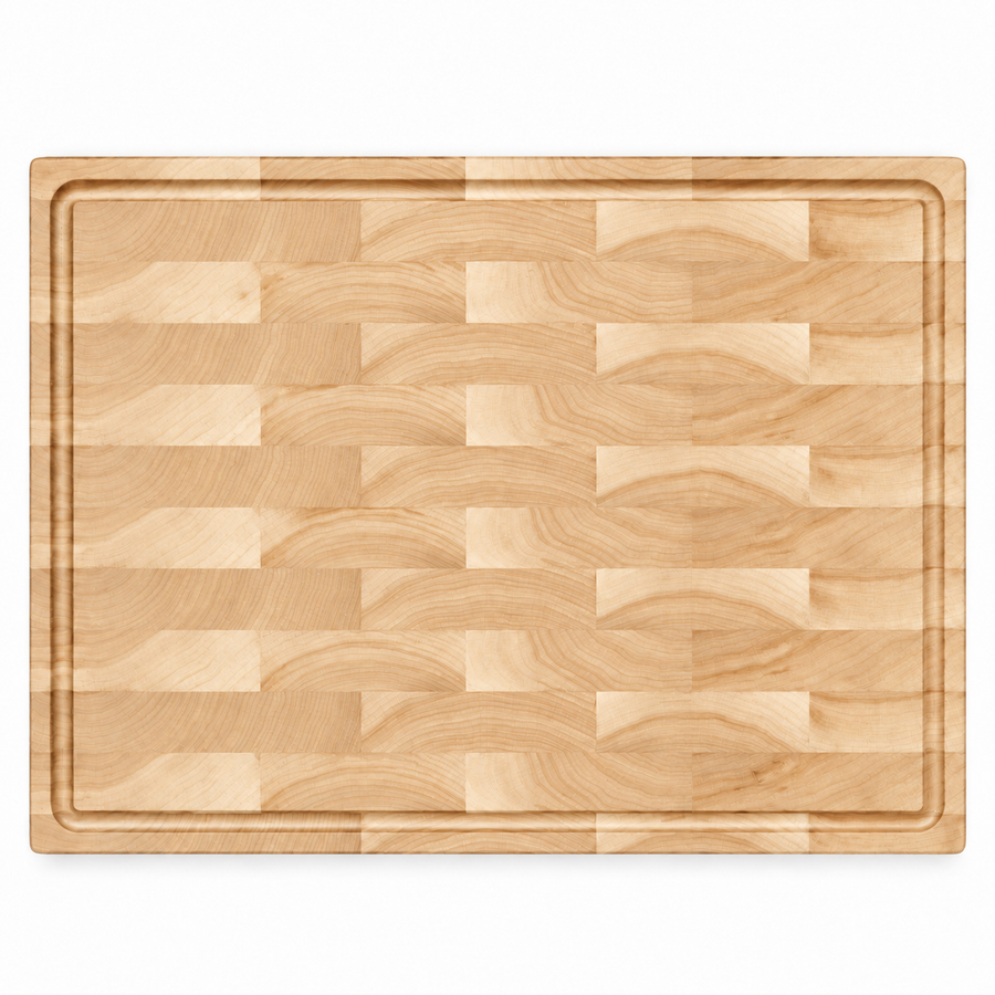 20 × 15 Maple / Top Juice Groove / No Handles - top view