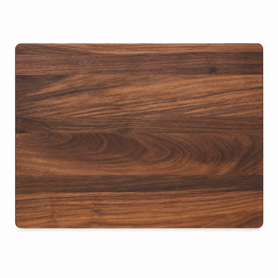 24 × 18 Walnut / No Groove / No Handles - top view