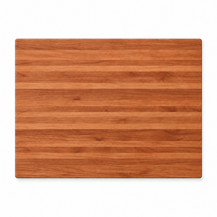20 × 15 Cherry / Bottom Juice Groove / No Handles - top view