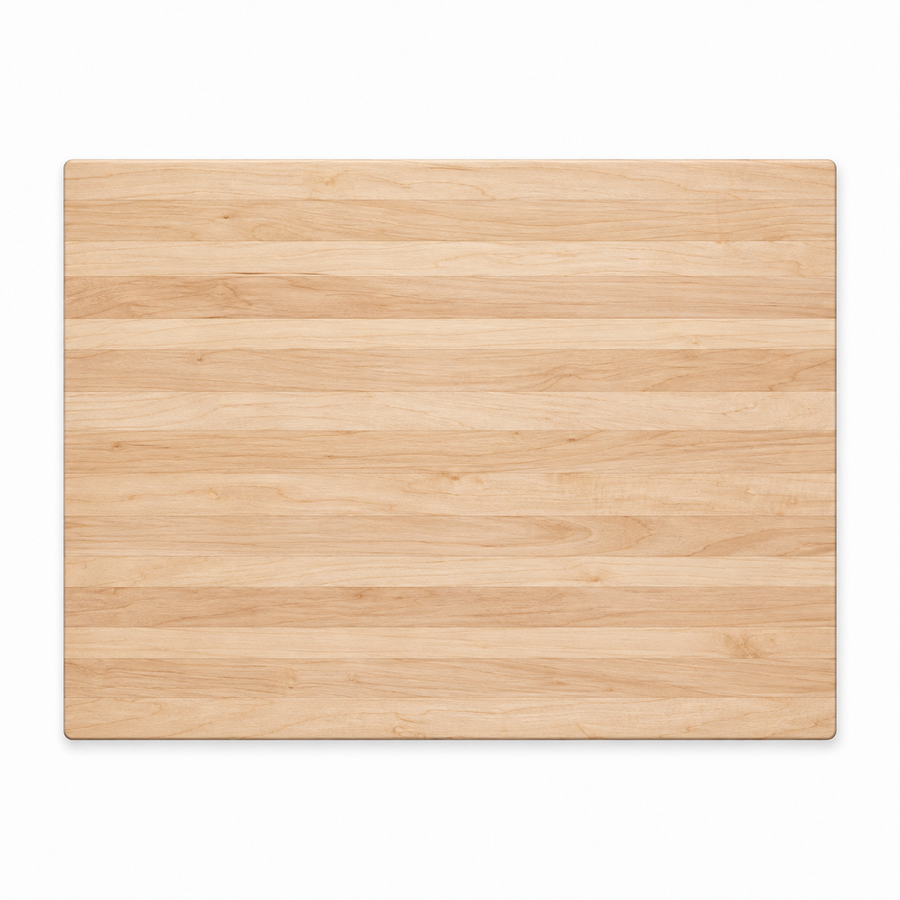 24 × 18 Maple / Bottom Juice Groove / No Handles - top view