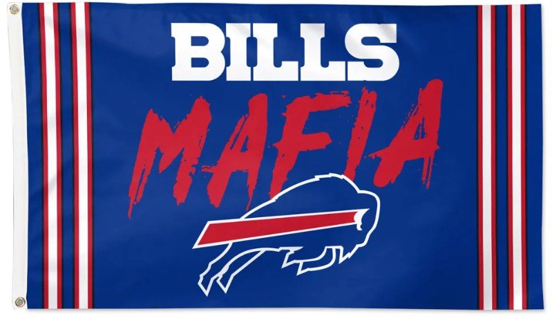 Buffalo Bills American-made 3' x 5' football flag