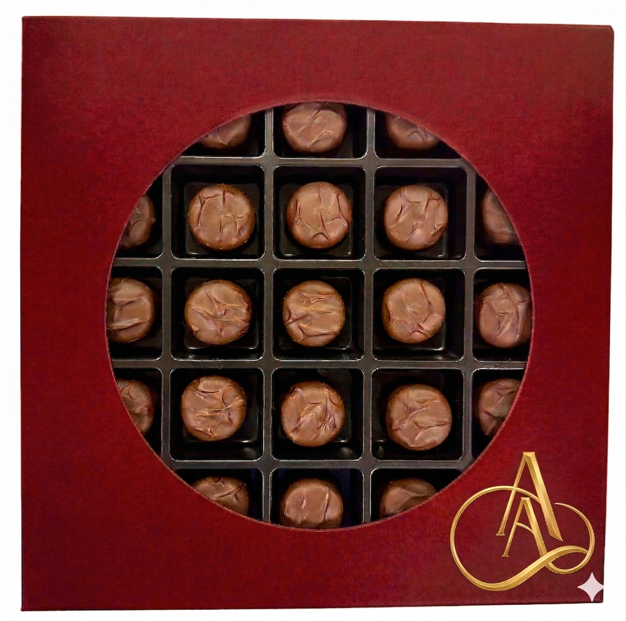 Sugar-Free Vanilla Butter Cream Dark Chocolates, 25 pc