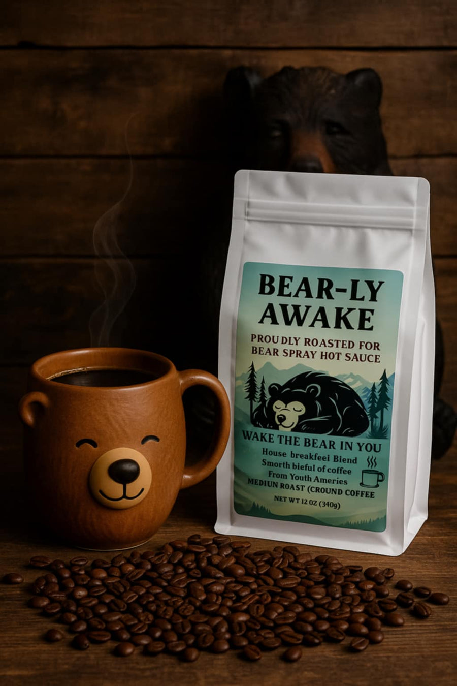Bear-ly Awake Breakfast Blend Coffee – product image 4