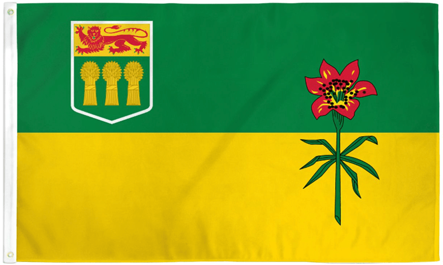 British Columbia 3x5 provincial flag made in USA from nylon