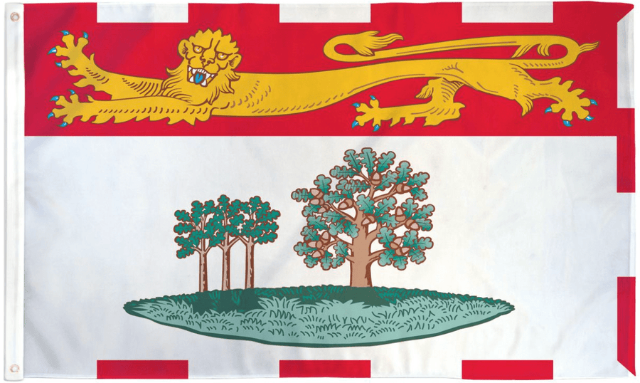 New Brunswick 3x5 provincial flag made in USA from nylon