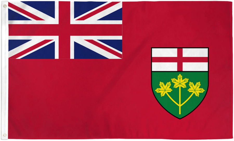 Newfoundland and Labrador 3x5 provincial flag made in USA