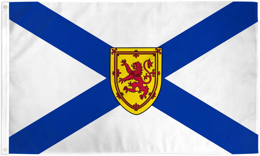 Nova Scotia 3x5 provincial flag made in USA from 200-denier nylon