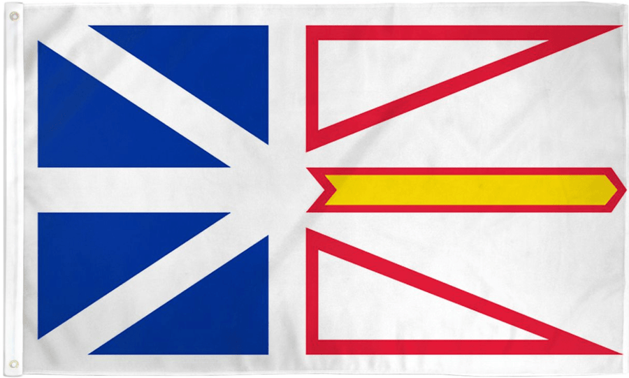 Ontario 3x5 provincial flag made in USA from 200-denier nylon