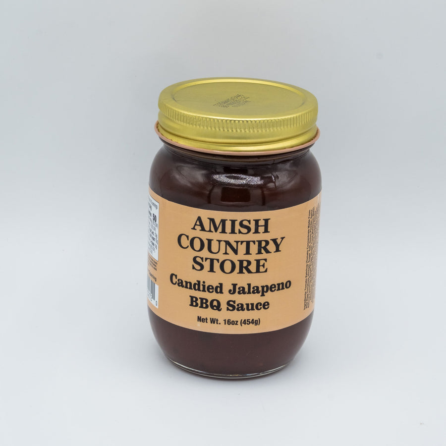Candied Jalapeño BBQ Sauce front package label