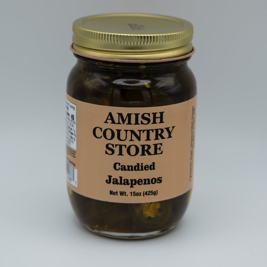 Candied Jalapeños front package label