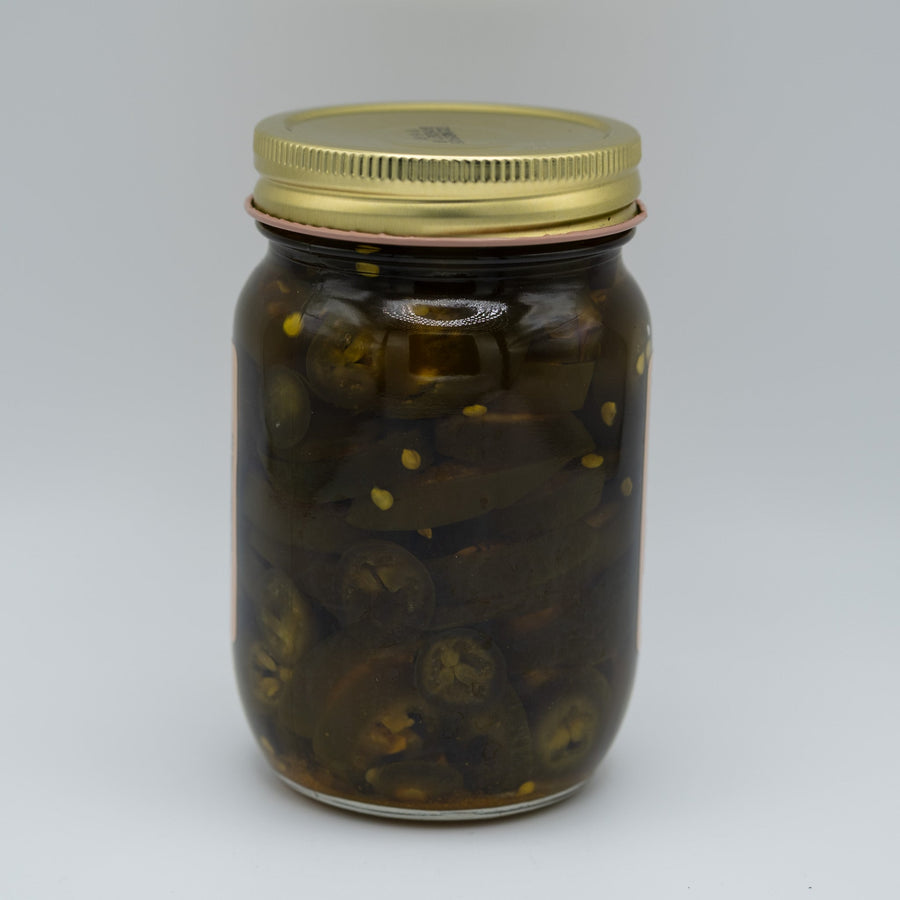 Candied Jalapeños package contents and rear view