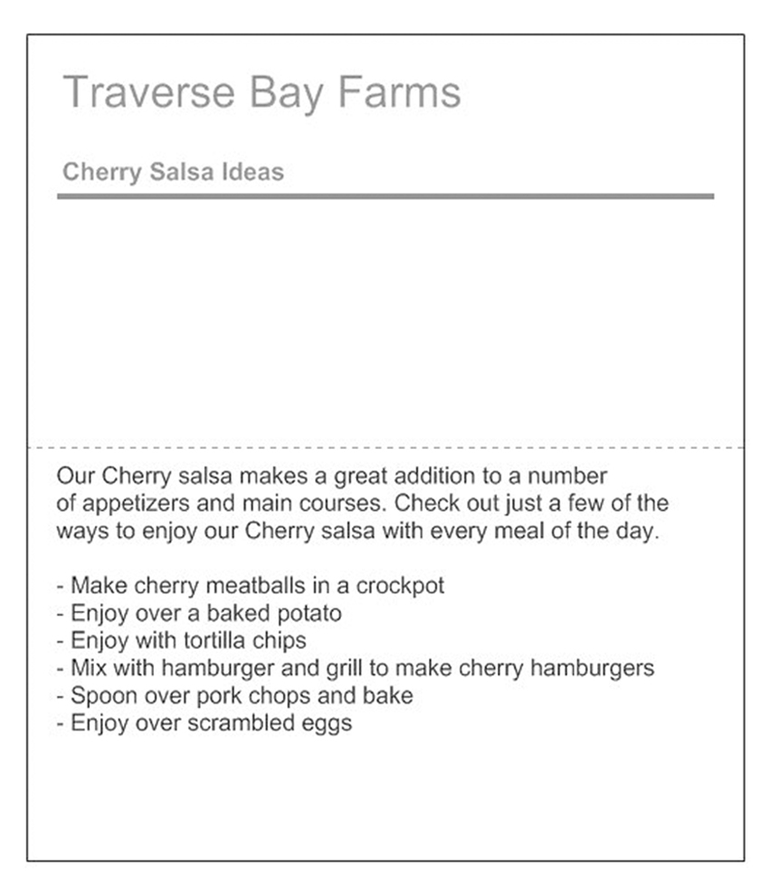 Cherry Salsa - Medium, 16 oz - product image 3