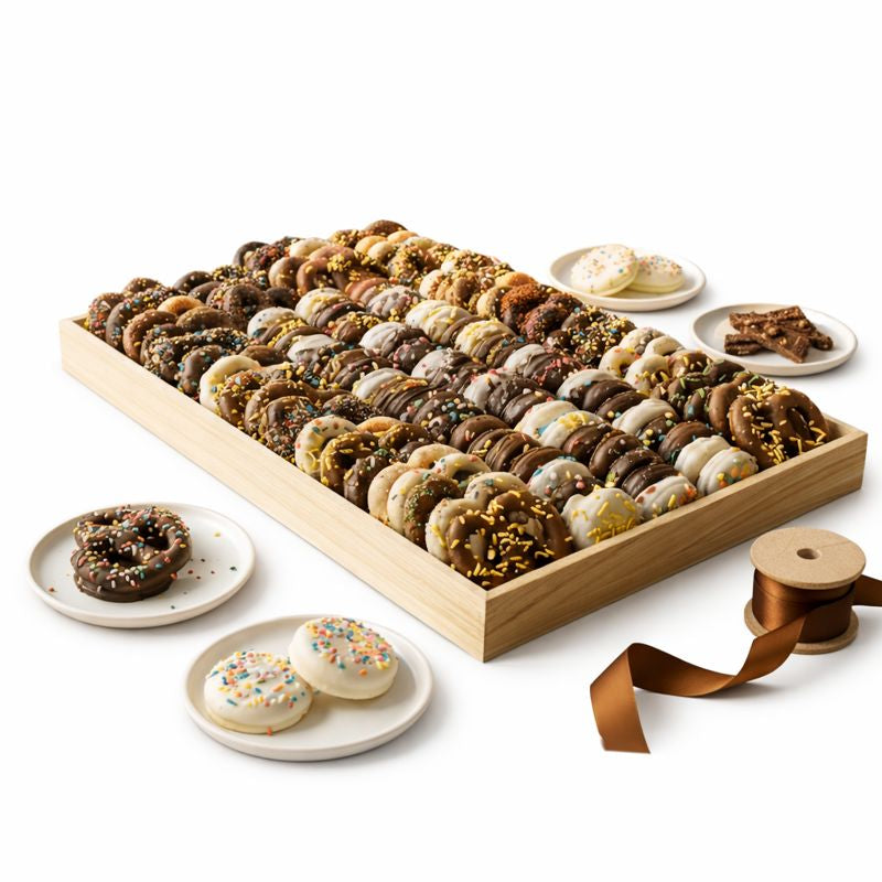 Chocolate Dipped Pretzel & Oreo Tray - product image 1