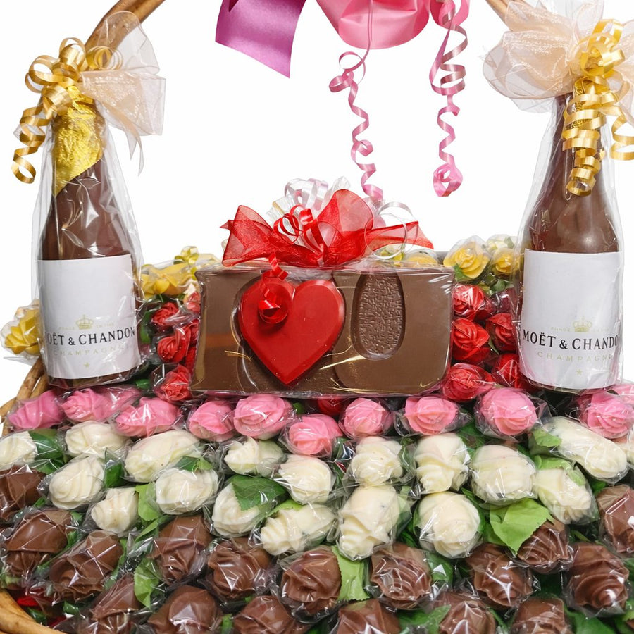 Chocolate Rose Statement Basket - product image 2