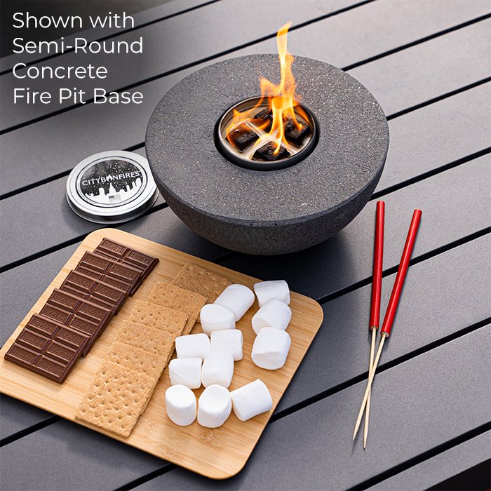 City Bonfire Portable Outdoor Fire Pit – 5-Pack