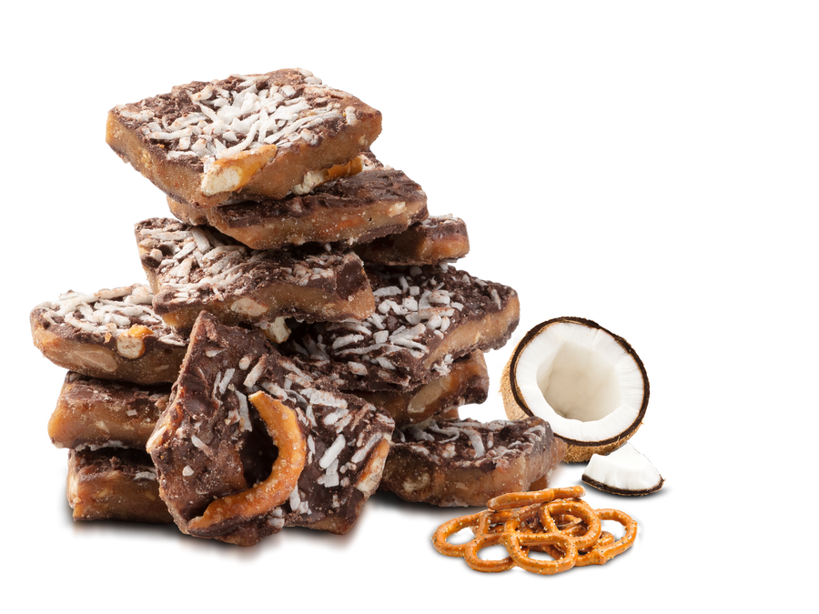 Coconut Pretzel Toffee — product image