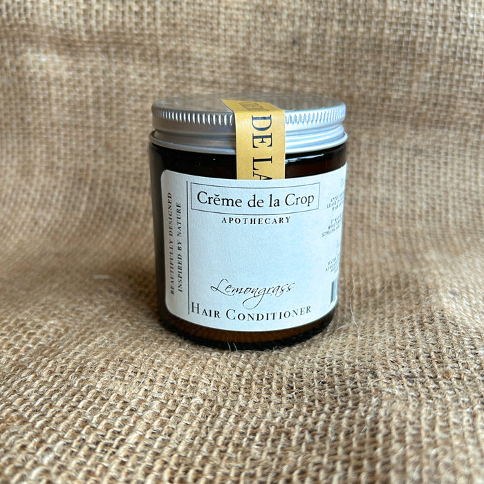 Lemongrass Hair Conditioner with Avocado & Argan Oils in its labeled container