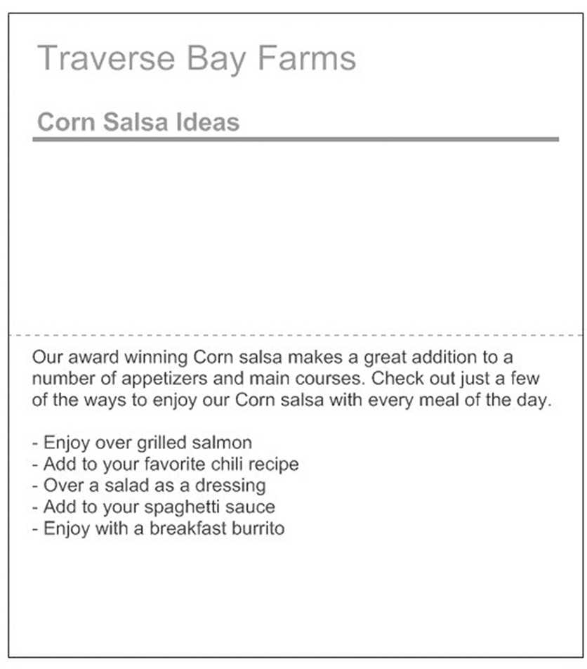 Corn Salsa - Medium, 16 oz - product image 3
