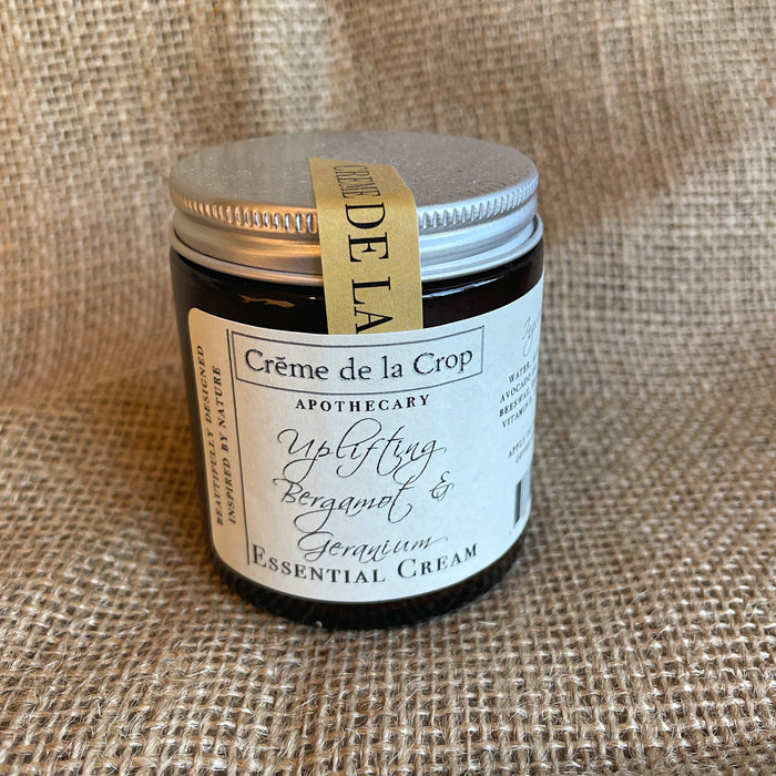 Bergamot & Geranium Moisturizing Skin Cream in its labeled container