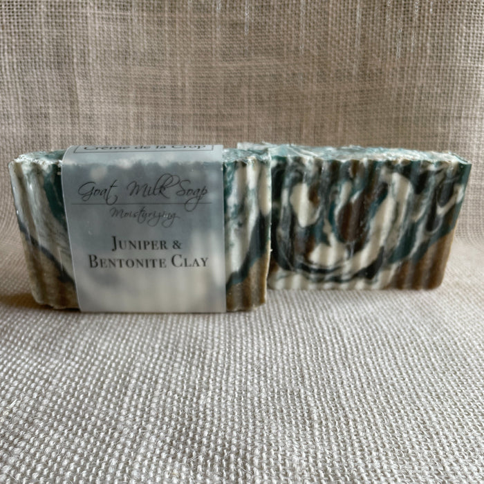 Goats Milk Soap - Juniper & Bentonite Clay