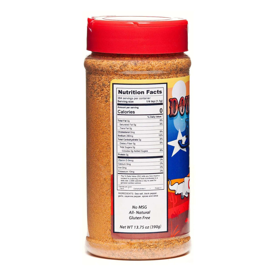 Cajun Rub — ingredients or nutrition information