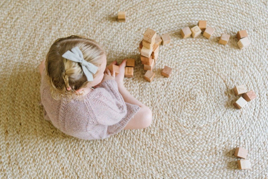 Wooden Alphabet & Number Blocks: 36-Piece Maple Set