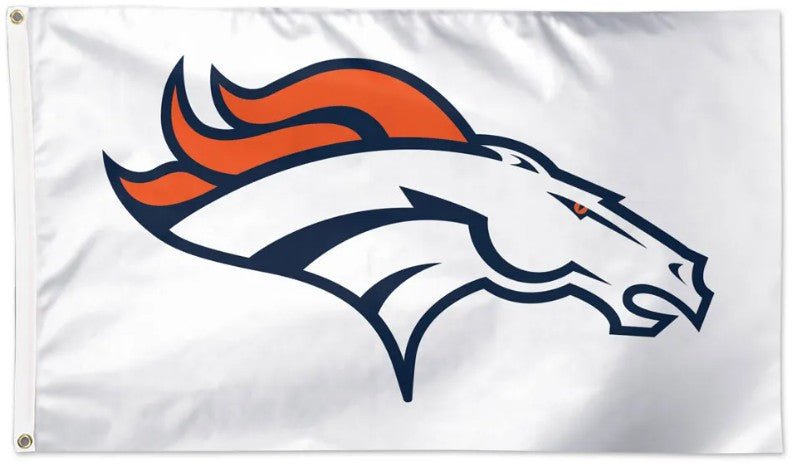 Denver Broncos 3x5 camouflage flag with team logo