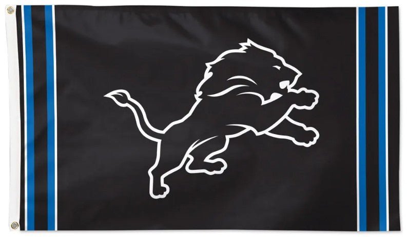 Detroit Lions patriotic Americana 3x5 NFL flag