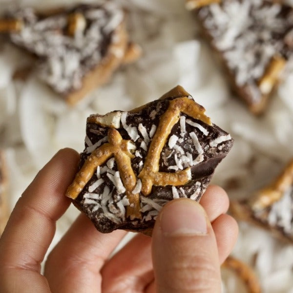 Coconut Pretzel Toffee — product image