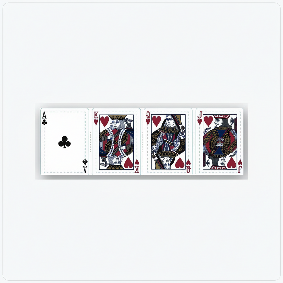 Aristocrat Ace of Clubs and court cards for the Gold edition
