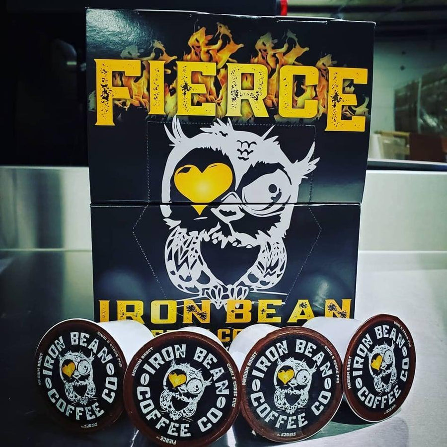 Fierce Highly Caffeinated Coffee Pods – 12 or 72 Count – coffee product photo 2
