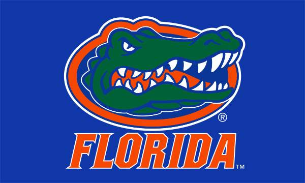 Florida Gators 3x5 sewn appliqué NCAA flag made in USA