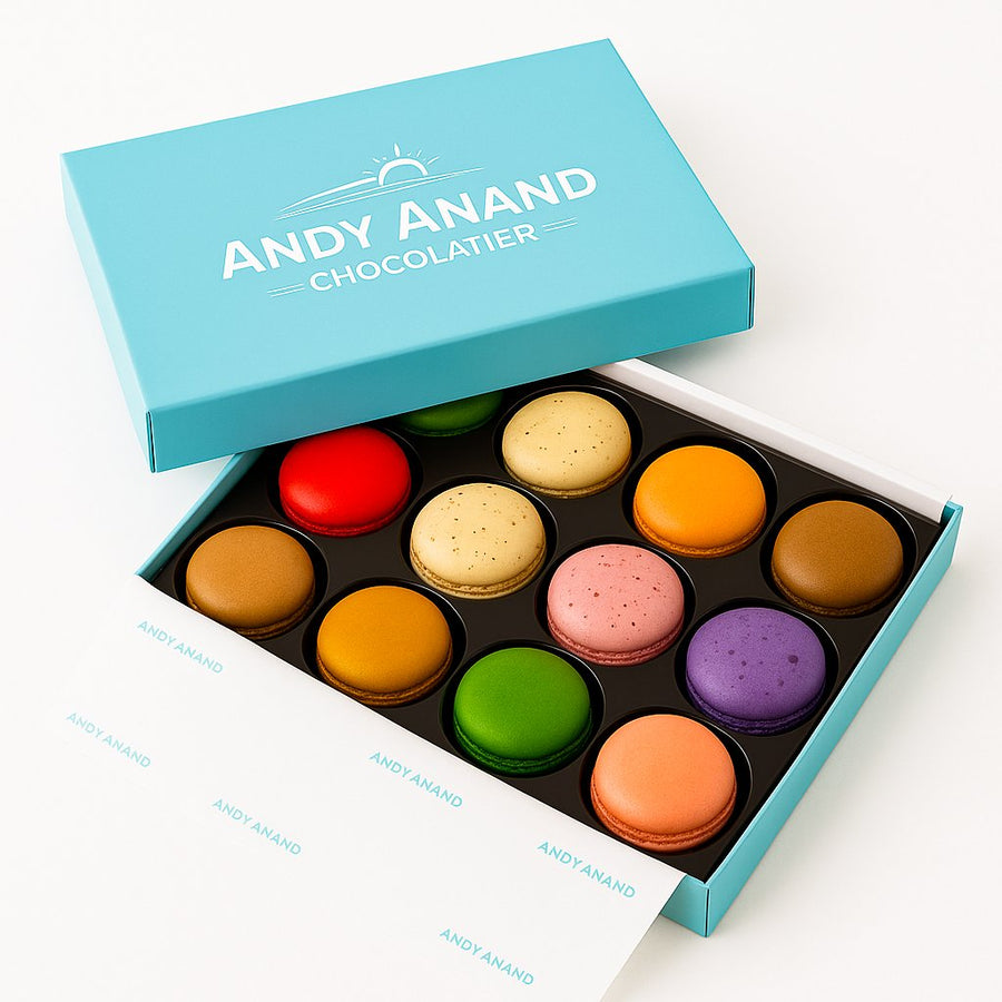 French Macarons, 12-Piece Gift Box