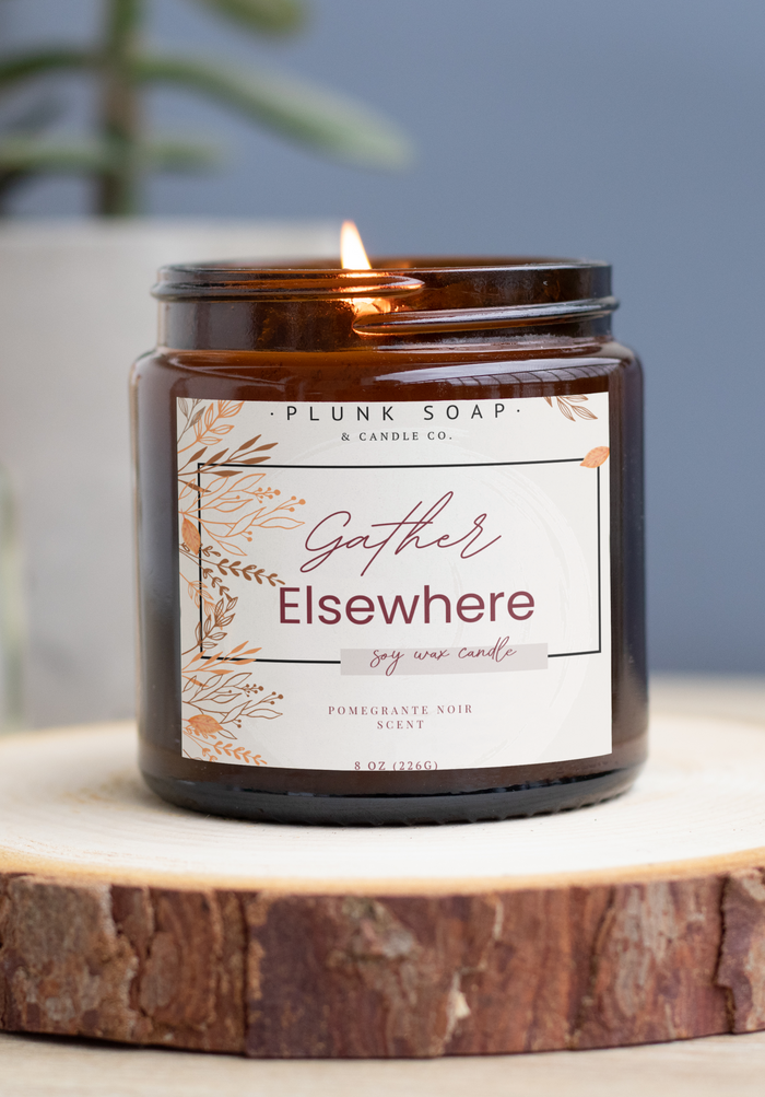 Gather Elsewhere Funny Scented Soy Candle