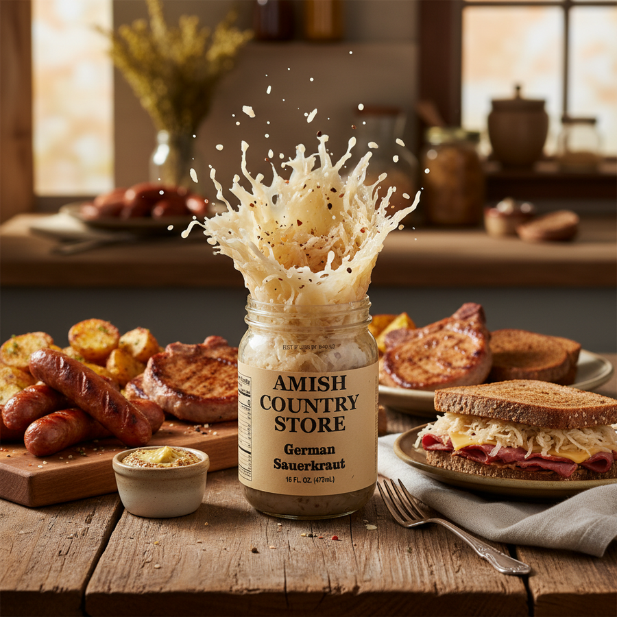 Old-Fashioned German Sauerkraut | 16 oz – product image 1