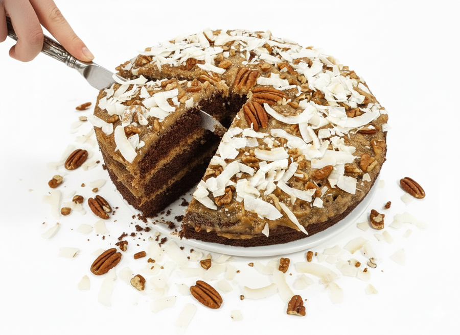 Sugar-Free German Chocolate Cake, 2.4 lb