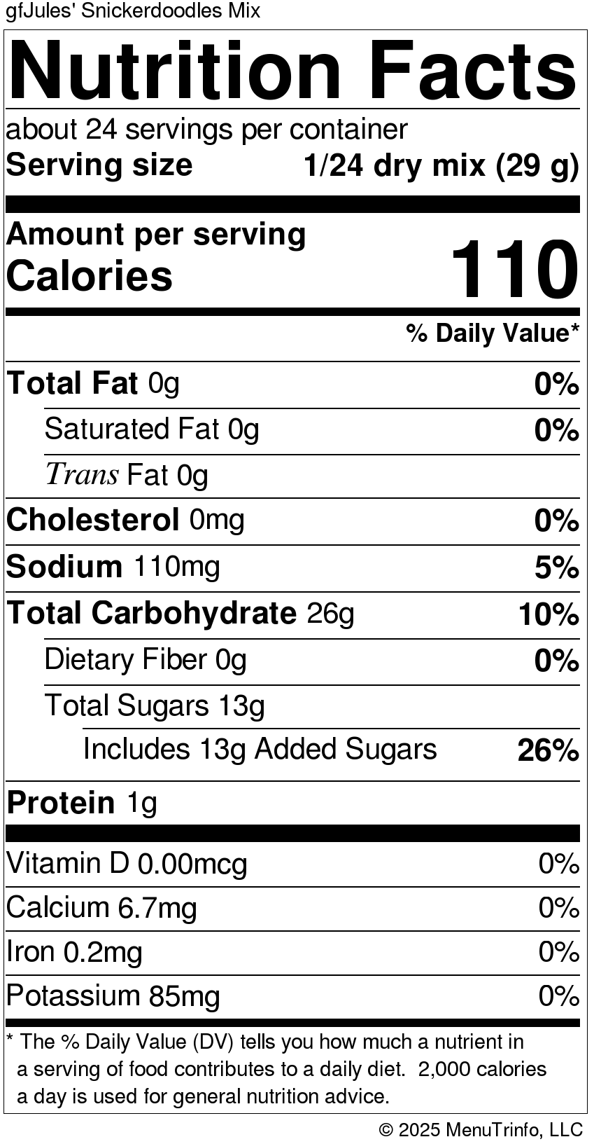 Gluten-Free Snickerdoodle Cookie Mix — image 5 of 9 for this product at buyamerican.mom