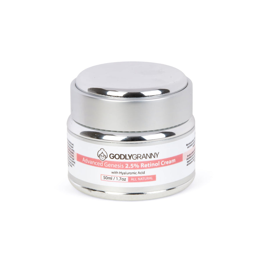 Advanced Genesis 2.5% Retinol & Hyaluronic Acid Cream, 1.7 oz packaging