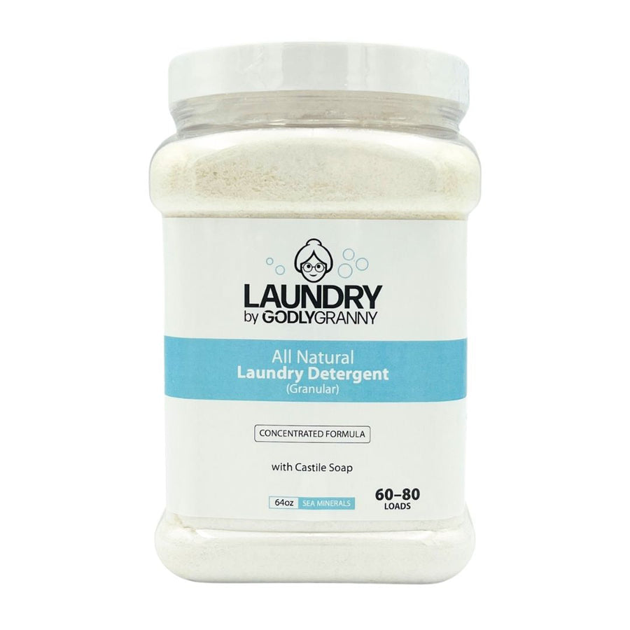 Granular Castile Laundry Detergent – Sea Minerals packaging