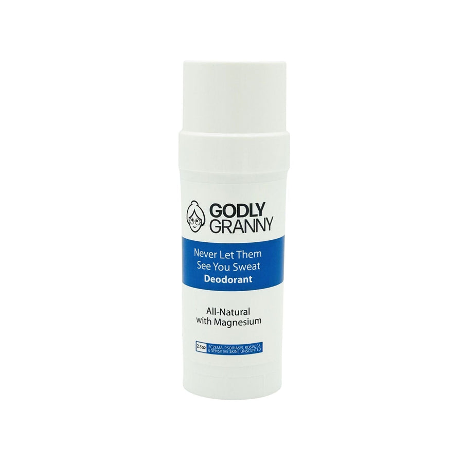 Magnesium Deodorant – Sensitive Skin | Unscented packaging