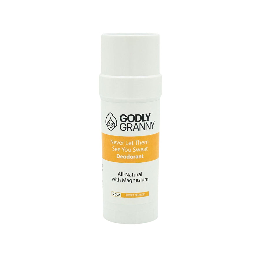 Magnesium Deodorant – Sweet Orange packaging