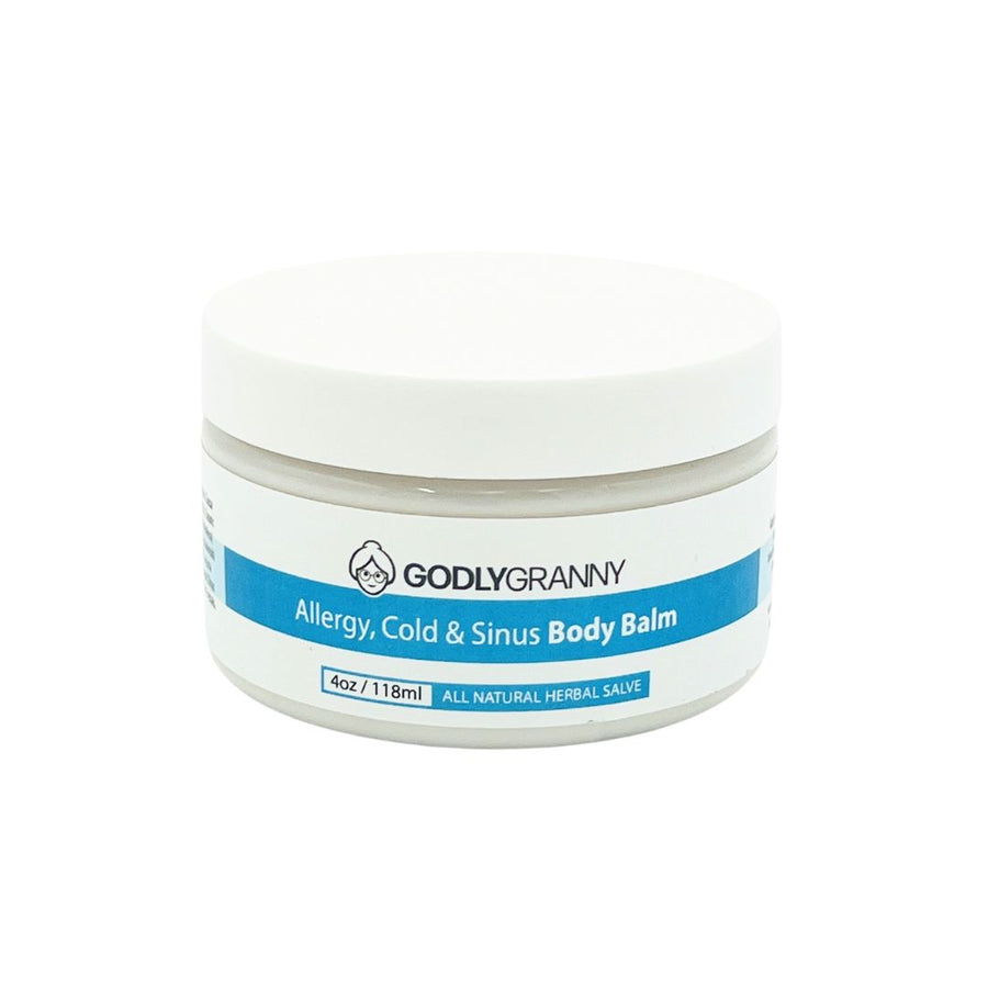Eucalyptus Moisturizing Body Balm – 4oz Jar packaging