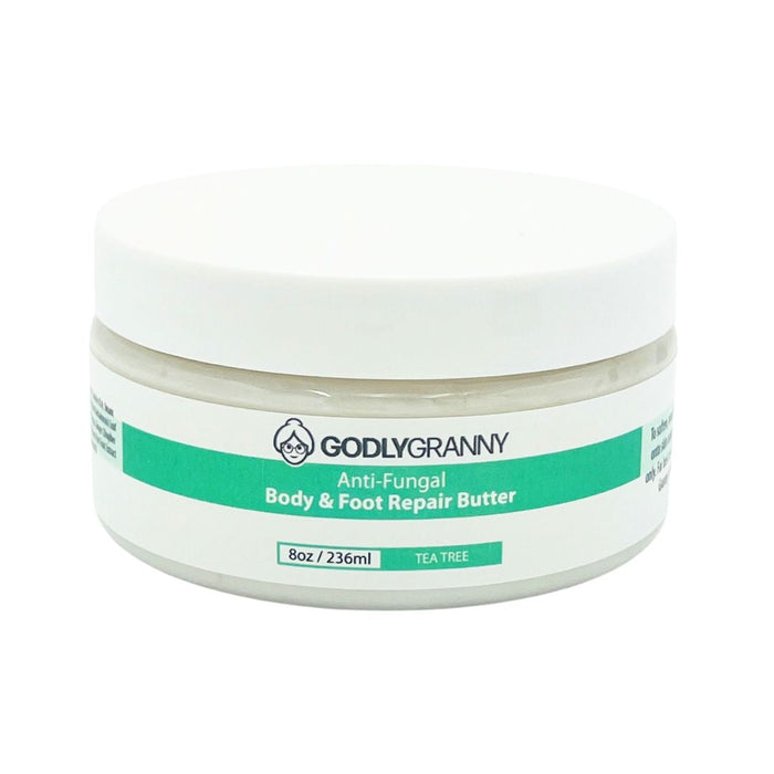 Tea Tree Body & Foot Moisturizing Butter, 8 oz packaging