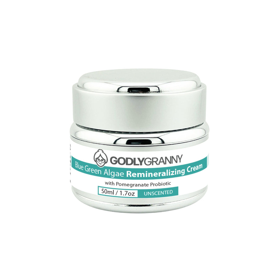 Blue Green Algae & Pomegranate Probiotic Face Cream, 1.7 oz packaging