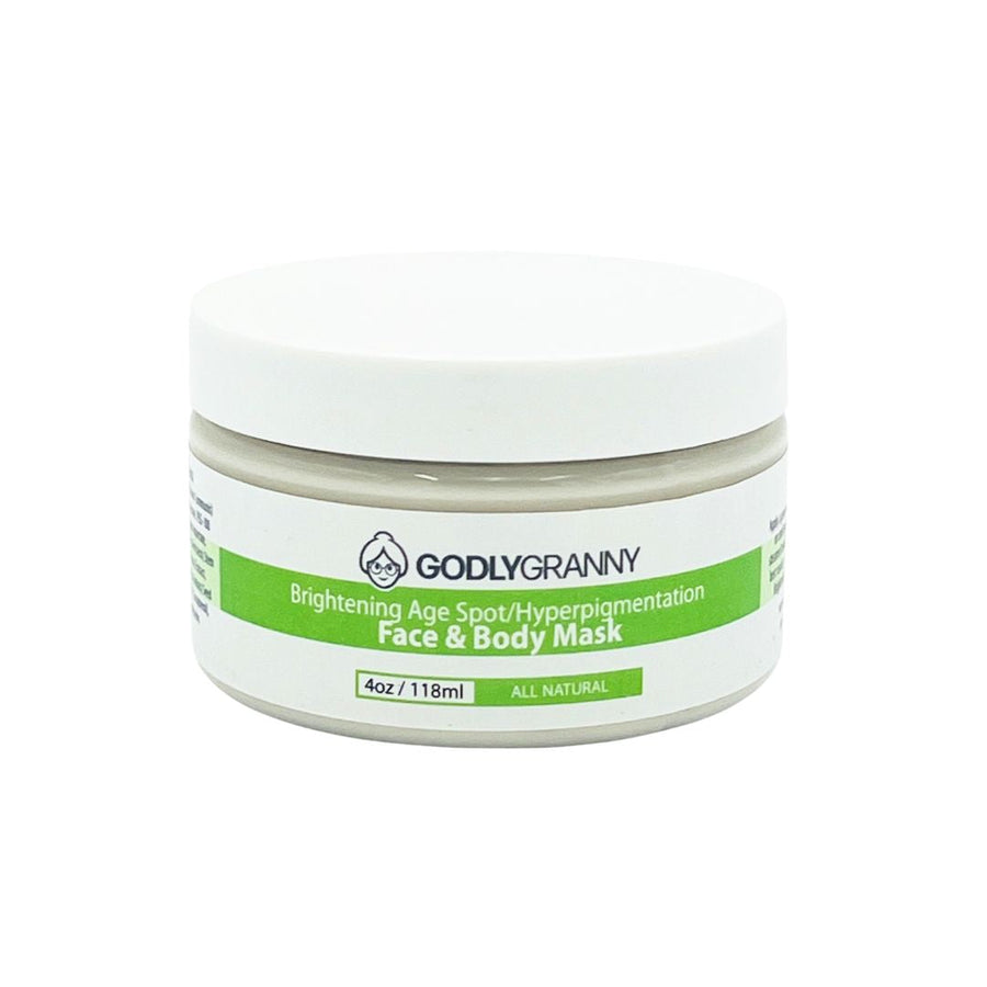 Brightening Face & Body Mask, 4 oz packaging