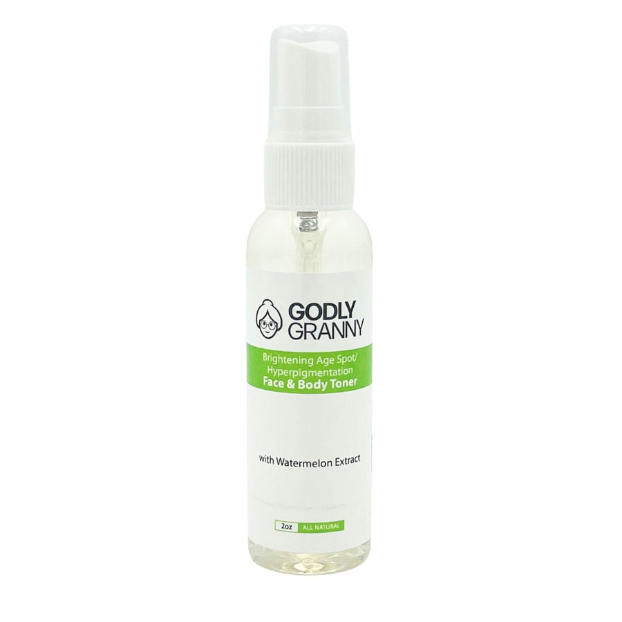 Watermelon Extract Brightening Face & Body Toner, 2 oz packaging