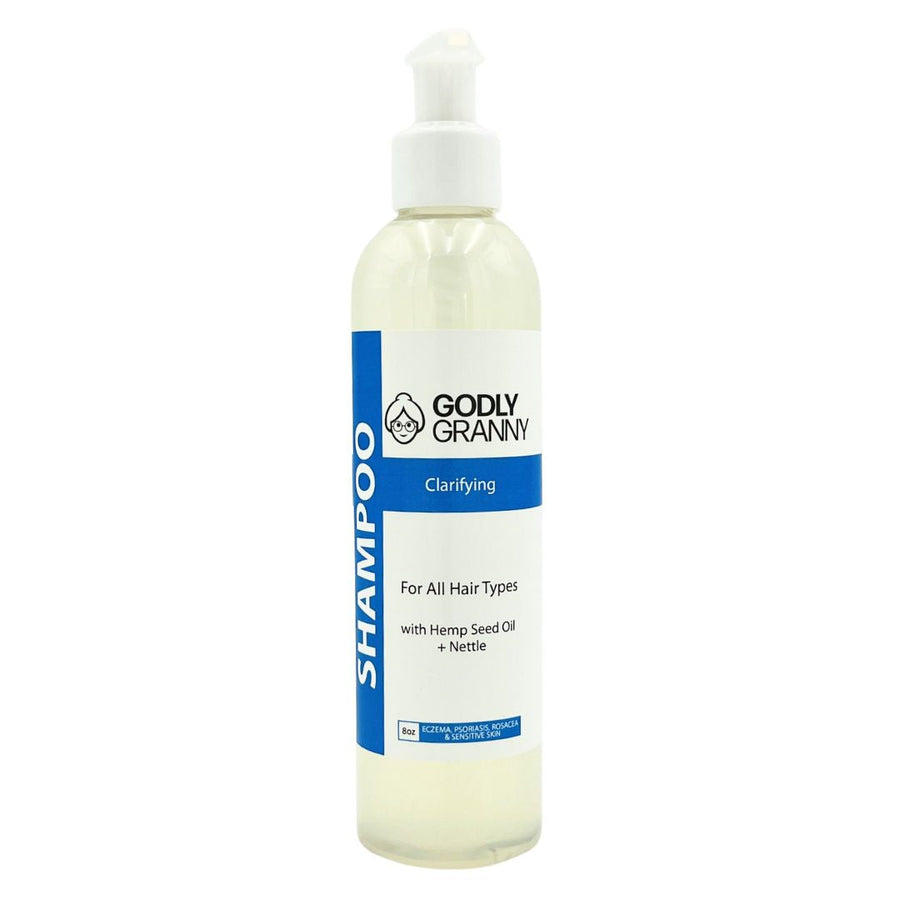 Clarifying Shampoo with Hemp Seed Oil & Nettle – Sensitive Skin packaging