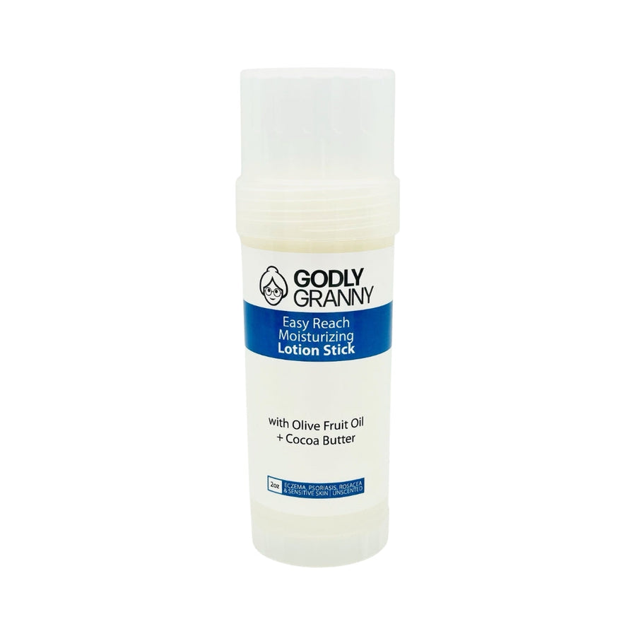 Easy Reach Unscented Sensitive Skin Lotion Stick, 2 oz packaging