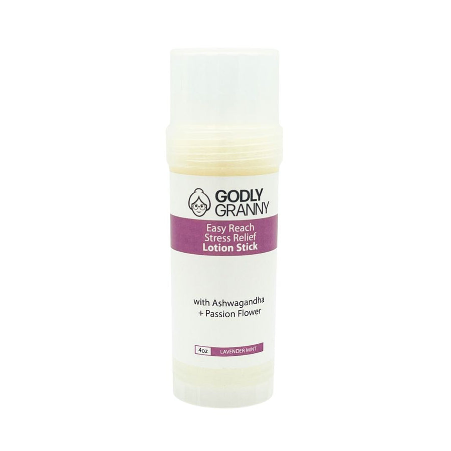 Easy Reach Lavender Mint Lotion Stick – 2oz packaging