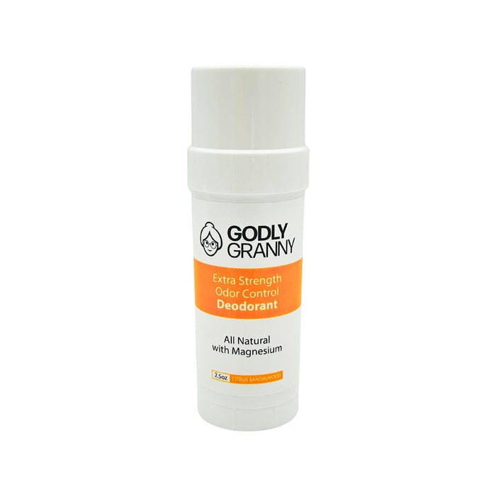 Citrus Sandalwood Magnesium Deodorant, 2.5 oz packaging